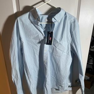 Vineyard vines classic fit Murray shirt blue xl